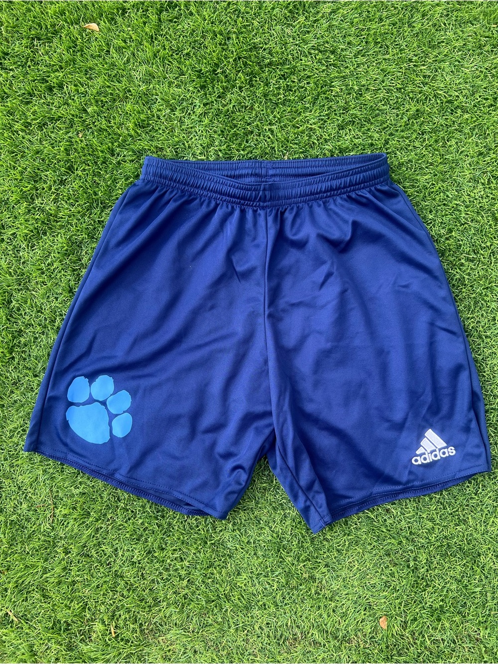 Adidas Men's Navy Athletic Shorts - Clemson Tigers